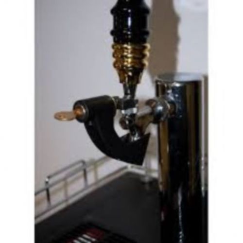 Kegerator faucet slide-on lock w\key for sale