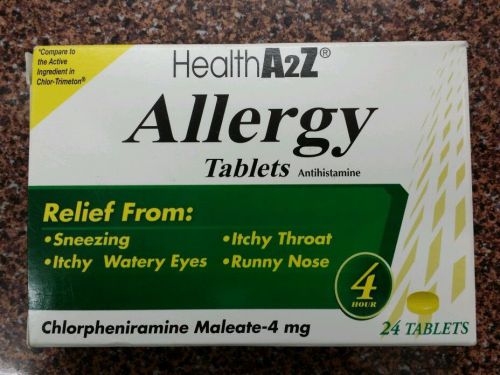 Health A2Z Allergy Tablet 24Ct EXP.07/2016