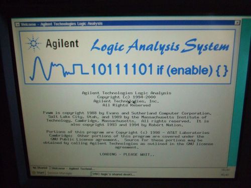 Agilent 16702B Logic Analysis System With 16557D &amp; 16522A Pattern Generator Card