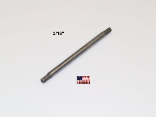 3/16 lathe mandrel made by Cleveland Machine 3&#034; long used in good condition