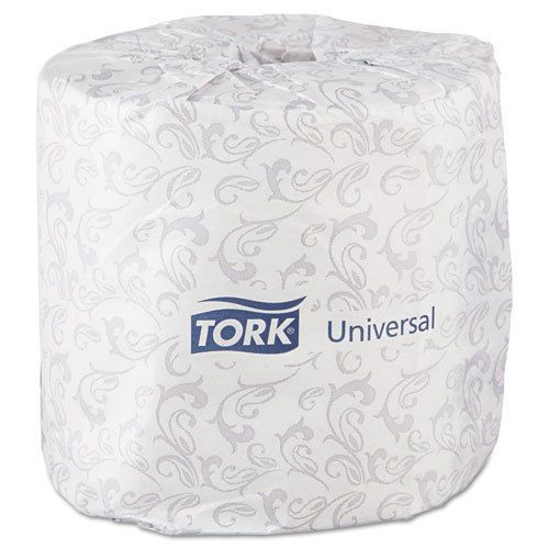 Tork Univ. Bath Tissue, 1-Ply, White, 4 x 3 4/5, 1000 Sheets/Roll