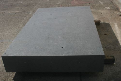 GRANITE INSPECTION SURFACE PLATE  7&#039;6&#034;X4&#039;4&#034;X10-1/4&#034;