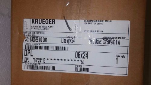 Krueger - Drum Louvers = 6&#034; x 24&#034;