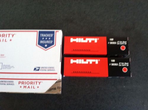 HILTI 50353 Cartridge, Red .27 Cal. Short Cal 6.8/11M- Qty. 200