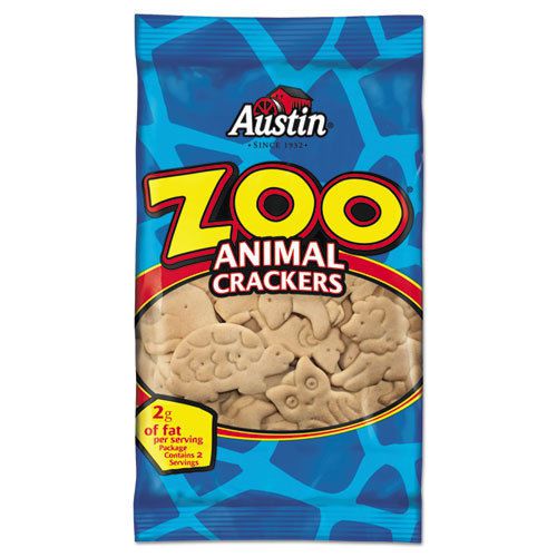 Zoo Animal Crackers, Original, 2oz Pack, 80/Box