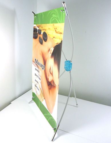 Mini X-banner Stand for Desktop Tabletop Counter Display Trade show