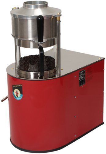 Sonofresco propane coffee roaster 2100-r 2-pound cherry red commercial grade for sale