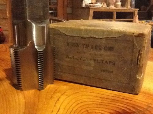 Pipe Tap 2 1/2&#034;- 8 NPT Made in Lyndonville, Vermont, USA