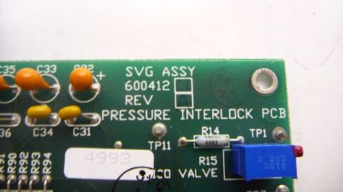 Claymore Technology SVG 600412-01 Rev A Pressure Interlock PCB Assy