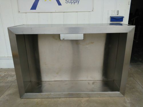 Type 2 vent hood  6 ft long, 4 ft deep &amp; 2 ft high  # 1187 for sale