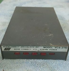 Interconnect Specialists inc. Model VCS 2110