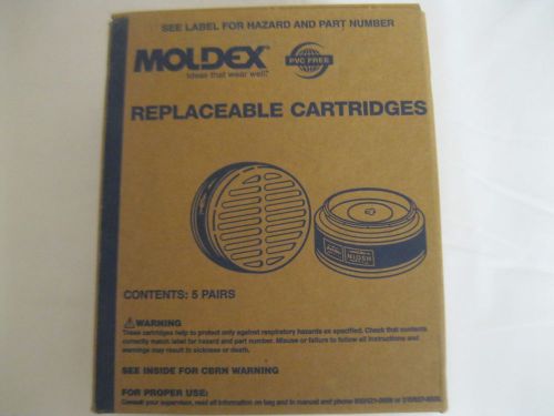 Box of 10 (5 Pairs) Genuine Moldex 8600 Replaceable Cartridges Ships FREE
