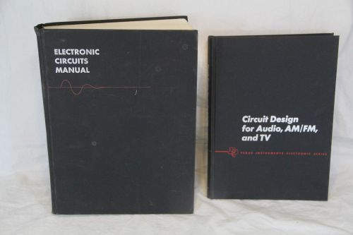 Electronic Circuits Manual by John Markus &amp; TI Circuit Design for Audio AM/FM TV