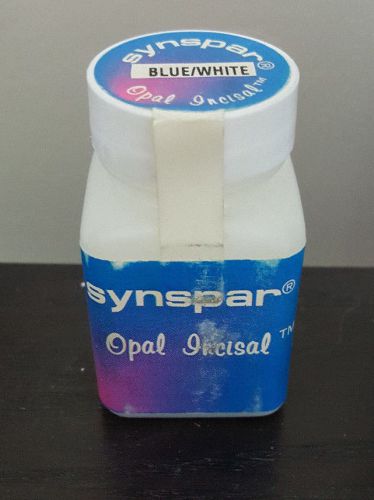 Synspar Opal Incisal Shade Blue/White Brand New 1 Ounce Unopened Bottle