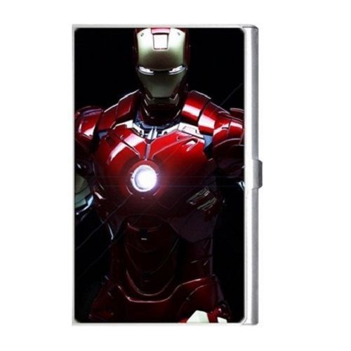 Heroes Iron Man Avengers - Business Name Credit Id Card Holder Free Shipping