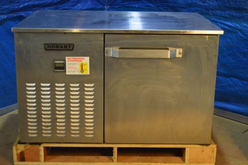 Hobart stainless steel refrigerated single door prep table for sale