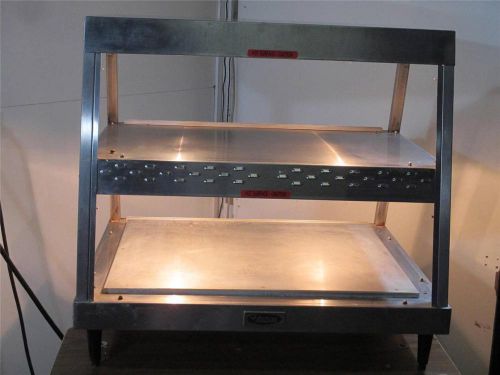 Hatco Food Service Glo-Ray Stainless Dual Shelf Heated Display Cabinet GRDH-2PD