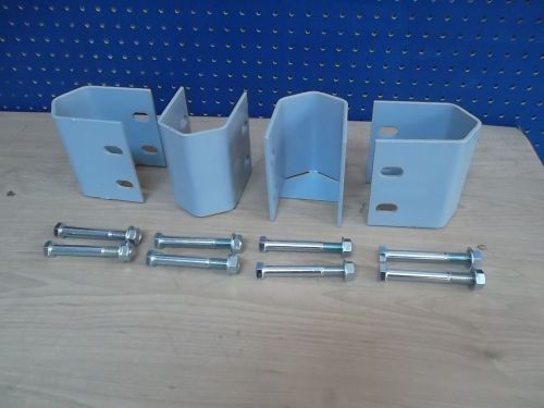 4 column guards for pallet rack frame. used to protect ridg-u-rak uprights  #267 for sale