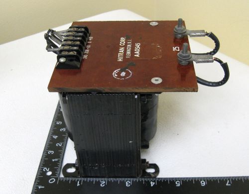Hitran 25 volt power/ control transformer for 8877 transmitter amplifier for sale