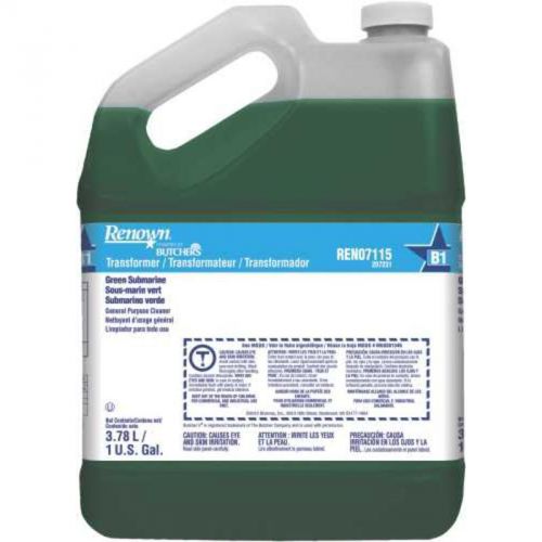 1 Gallon Green Submarine General Purpose Cleaner Renown Janitorial - Cleaners
