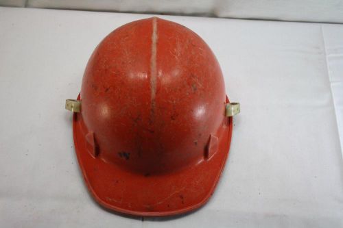 Jackson Products Vintage Fiberglass Hard Hat Orange Weld helmet Adaptors