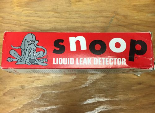 Nib snoop liquid bubble leak detector gas pipe air plumbing pressure hvac freon for sale