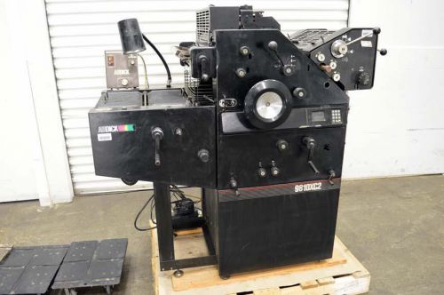 ,A B DICK 9810 XC2, APPROX YEAR: 1997, SN #XXX, TWO COLOR PRESS