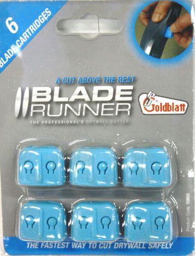 Goldblatt G15855 Blade Runner Replacement Blades 6 - Pk Cartridges ( 2 Set)