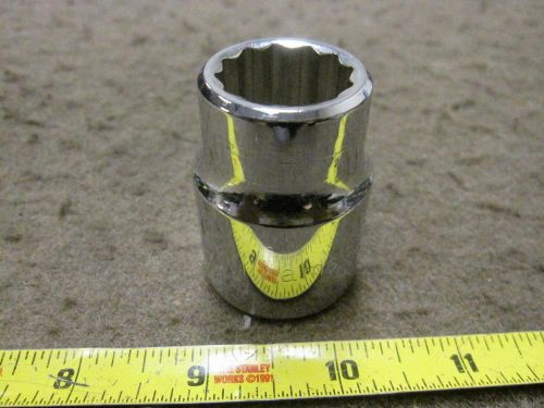 WILLIAMS US MADE HM-1219 3/4&#034; DR 19mm SOCKET BRAND NEW NEVER USED