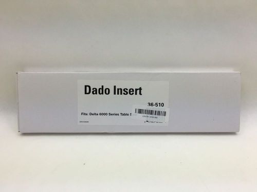 Power Tools 36-510 Dado Insert for 6000 Series JobSite Table Saws