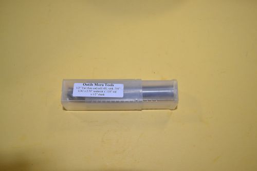 New outils mora tools 1/2&#034; vari flute end mill 4 flute 1/2&#034; shank (wr.8.b.g.6a) for sale