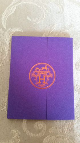 100% Authentic RARE Hermes &#039;Post It Notes&#039; -  Purple -