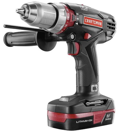 Craftsman c3 cordless 19.2v lithium-ion lightweight hammer drill kit 1,600 rpm for sale
