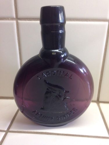 Clevenger Bros. Bottle Cardinal Arthur Singer Purple Amethyst