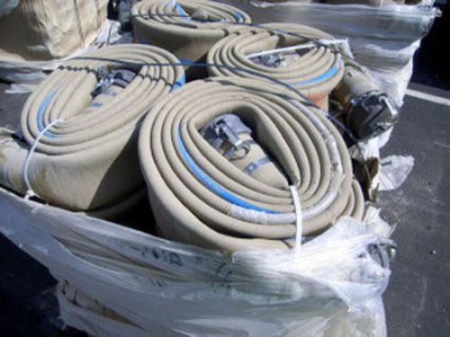 20&#039;x4&#034;rubber usa hose mxf for potable water, lot, 101 lengths, for sale