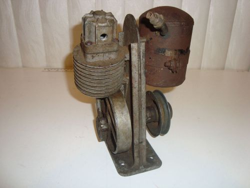 VTG Electric Air Compressor 1939 ART DECO Steampunk Machine Age Pump Industrial