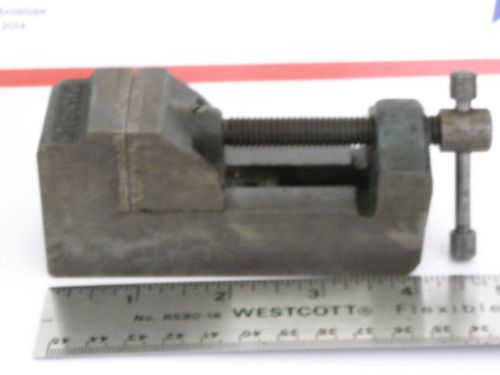Vintage PALMGREN  DRILL PRESS Vise 1 1/2” JAWS-TO-1 5/8&#034; 1  Machinist  Gunsmith