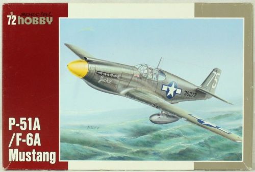 Special Hobby 1:72 P-51A / F-6A Mustang Plastic Airplane Model Kit #72043U