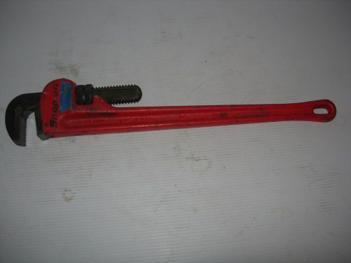 Snap-On PW24C Steel Pipe Wrench 24&#034;