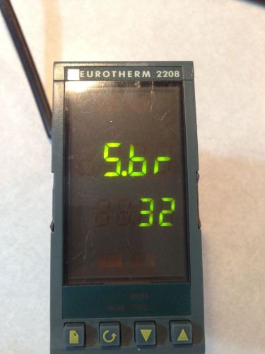USED EUROTHERM TEMPERATURE CONTROLLER 2208E/CC/VH/YM/ENG