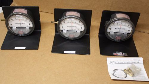 Dwyer magnehelic pressure gage gauge 2330 ...... lot of 3 for sale