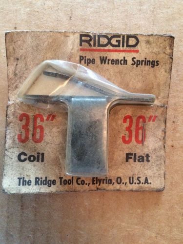 Ridgid Replacement Coil and Flat Spring for 36&#034; Wrench