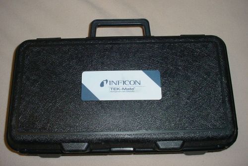 Inficon  tek-mate freon leak detector 705-202-g1--looks unused--w/case for sale