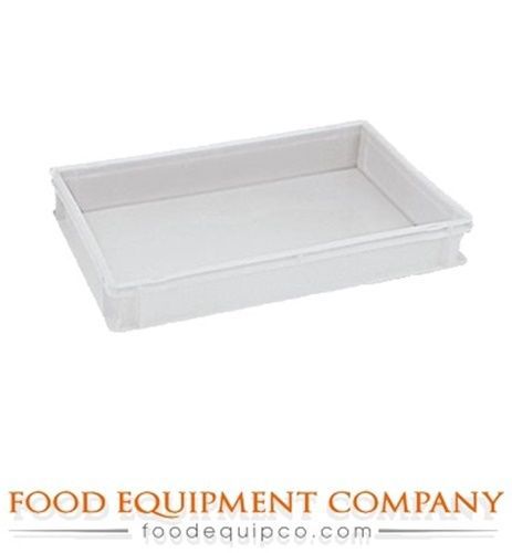 Paderno 41762-13 Dough Container 15.75&#034; W x 23.625&#034; L x 5.125&#034; H stackable white