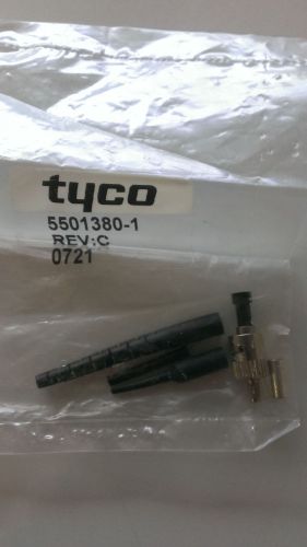 LOT OF 6: Amp / Tyco ST Connector 125um MM Ceramic, 501380 NEW