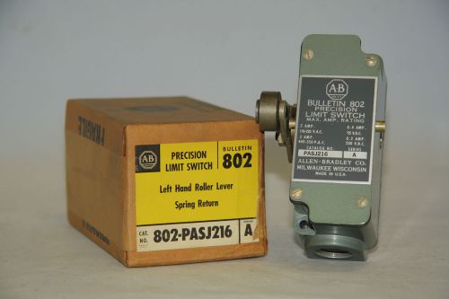 Allen Bradley 802-PASJ216 Bulletin 802 Precision Limit Switch New in Box Ser A