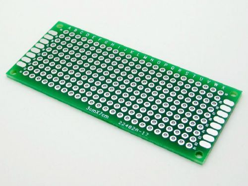 10PCS Double side Prototype PCB Tinned Universal board 3x7 3*7cm