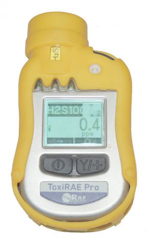 Rae toxirae pro h2s toxic gas monitor &amp; sulfur dioxide pgm-1820 / warranty for sale