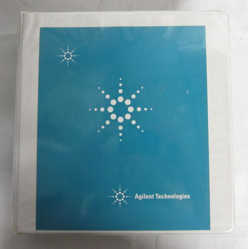 Agilent technologies sonos 5500 user&#039;s guide binder manual for sale