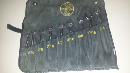 Klein Electricians Combo Wrench Set